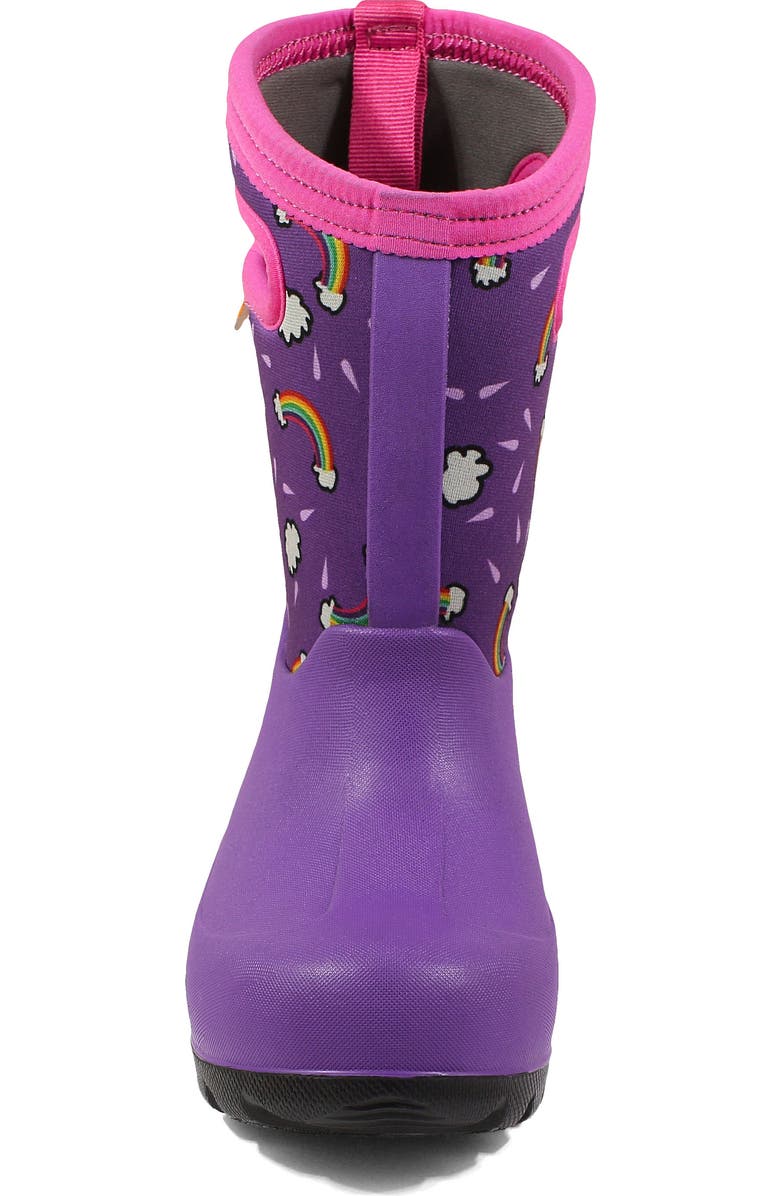 Bogs Neo-Classic Rainbows Insulated Waterproof Boot, Alternate, color,
