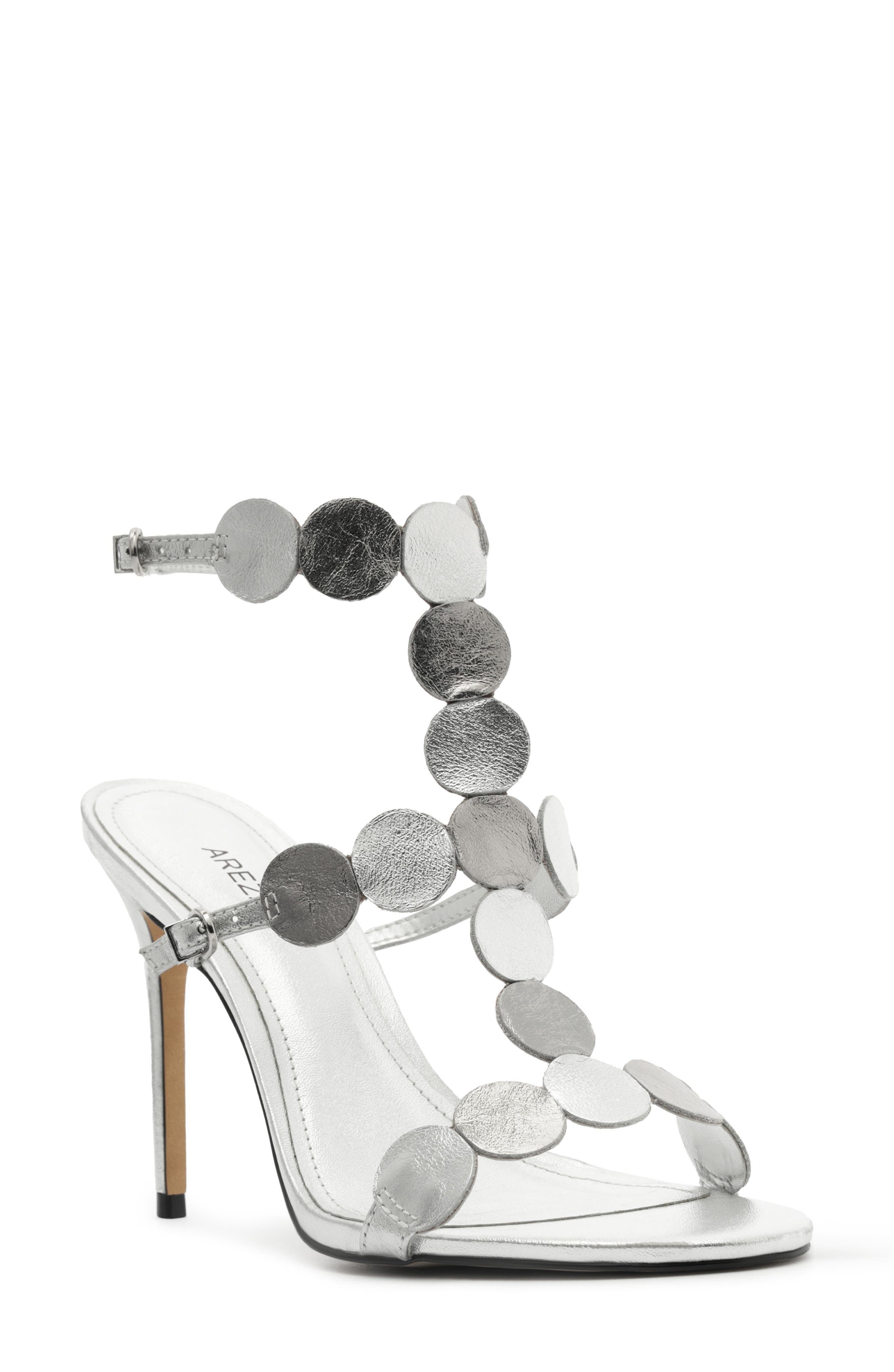 Arezzo Holly High Stiletto Sandal, Main, color, 