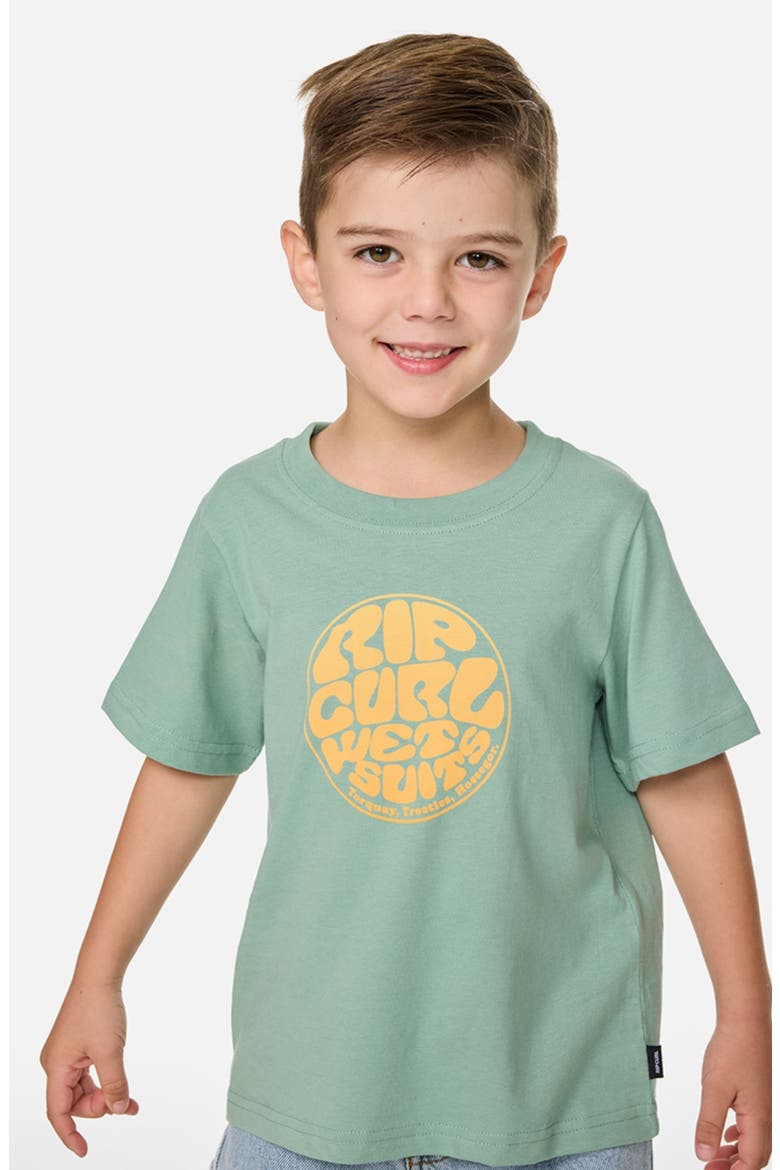 Kids' Wettie Passage Icon Relaxed Fit Cotton Graphic T-Shirt, Alternate, color, ALOE