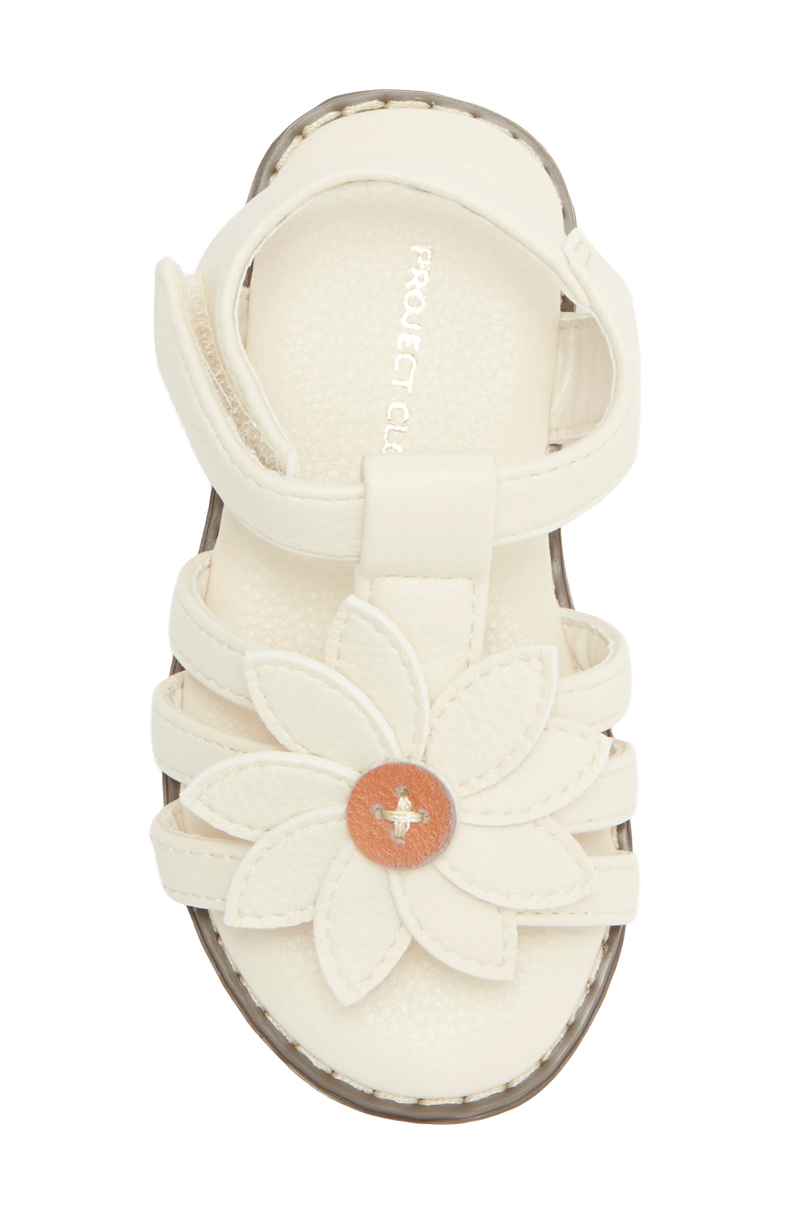 Project Cloud Kids' Holli Sandal, Alternate, color, Off White