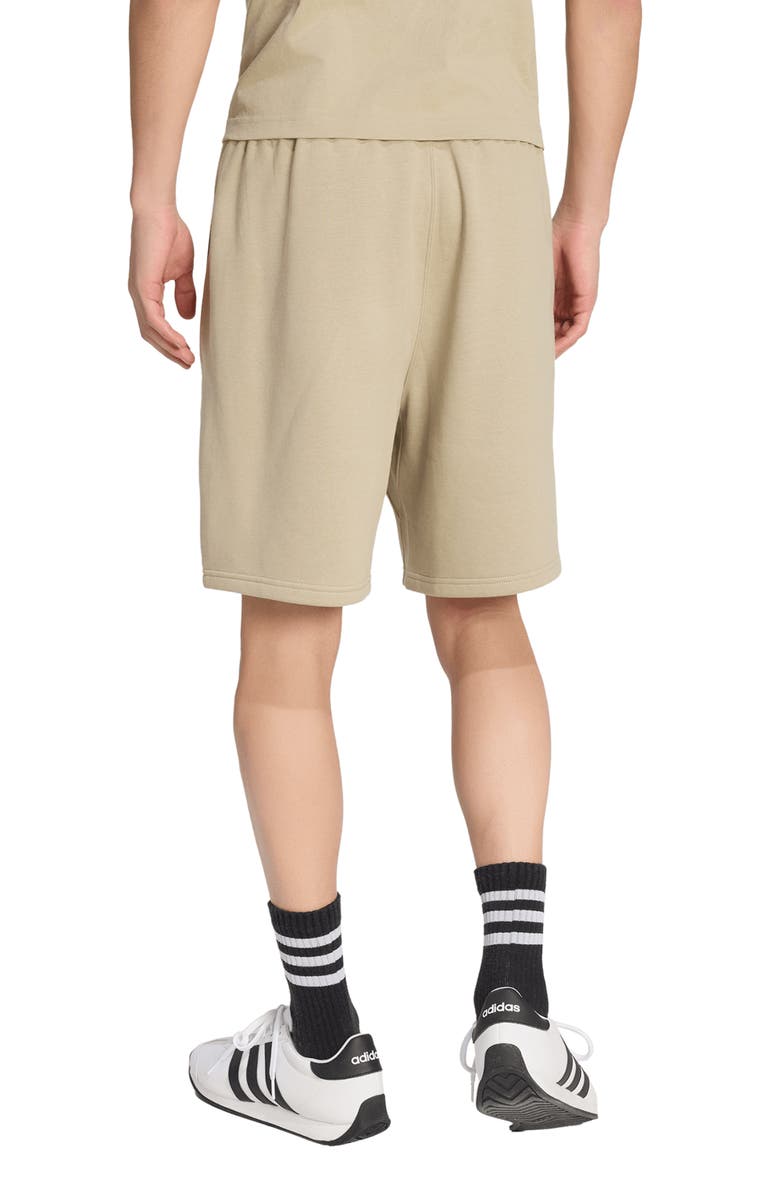 adidas All SZN Fleece Drawstring Shorts, Alternate, color, Wonder Cargo