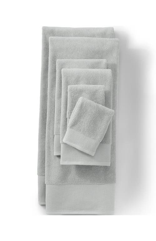 Lands' End Turkish Luxe 6-piece Towel Set In Pewter