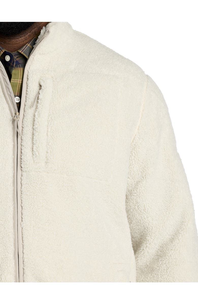 vineyard vines Big & Tall On-The-Go Fleece Jacket, Alternate, color, Stone