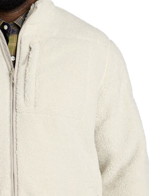 Vineyard Vines On-the-go Fleece Jacket In Stone