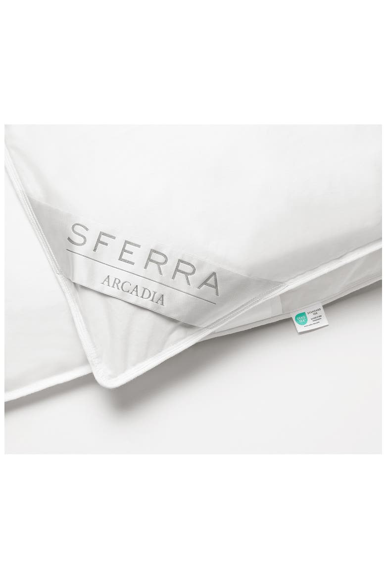 Arcadia Down Alternative King Duvet, Alternate, color, WHITE