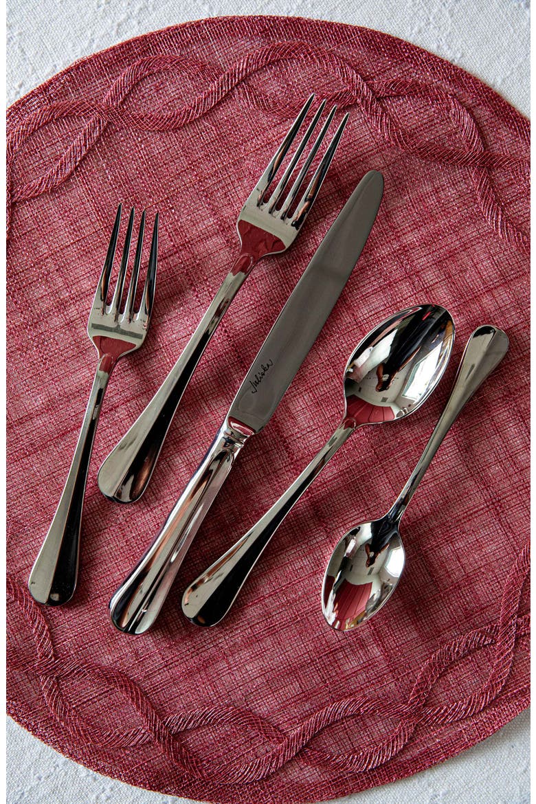 Bistro 20-Piece Flatware Set, Alternate, color, POLISHED