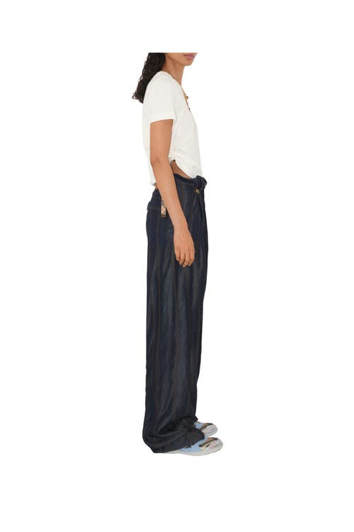 BURBERRY BURBERRY PANELLED DENIM TROUSERS