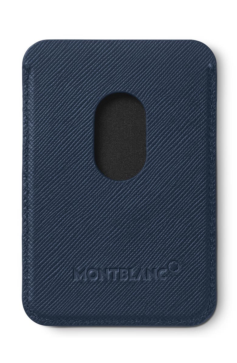 Montblanc Sartorial Leather Card Case, Alternate, color,