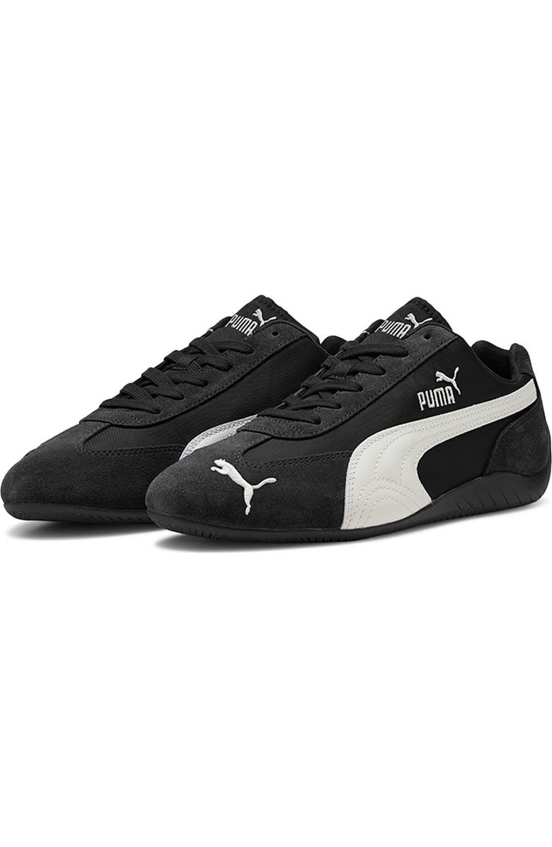 PUMA Speedcat Nylon Sneaker, Main, color, Puma Black/ Puma White