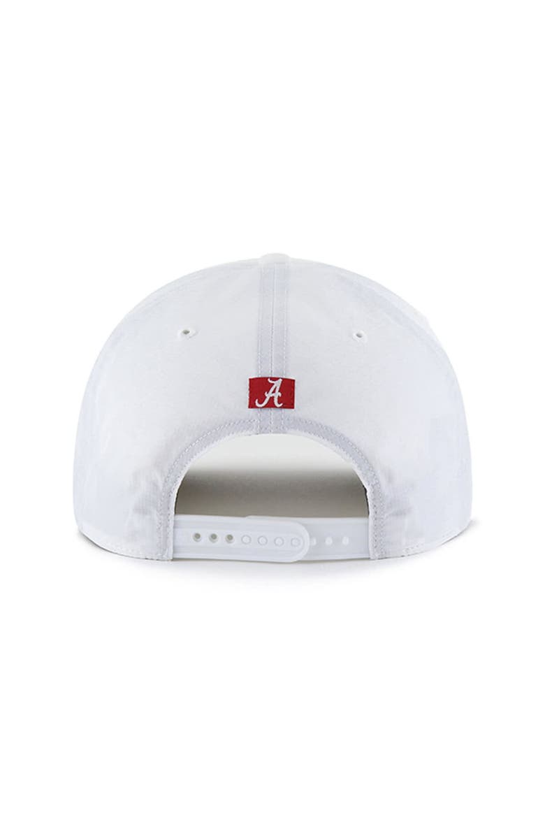 '47 Men's '47 White Alabama Crimson Tide Condor Hitch brrr° Adjustable Hat, Alternate, color, 