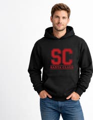 Simply Sage Market Santa Claus Initials Hoodie