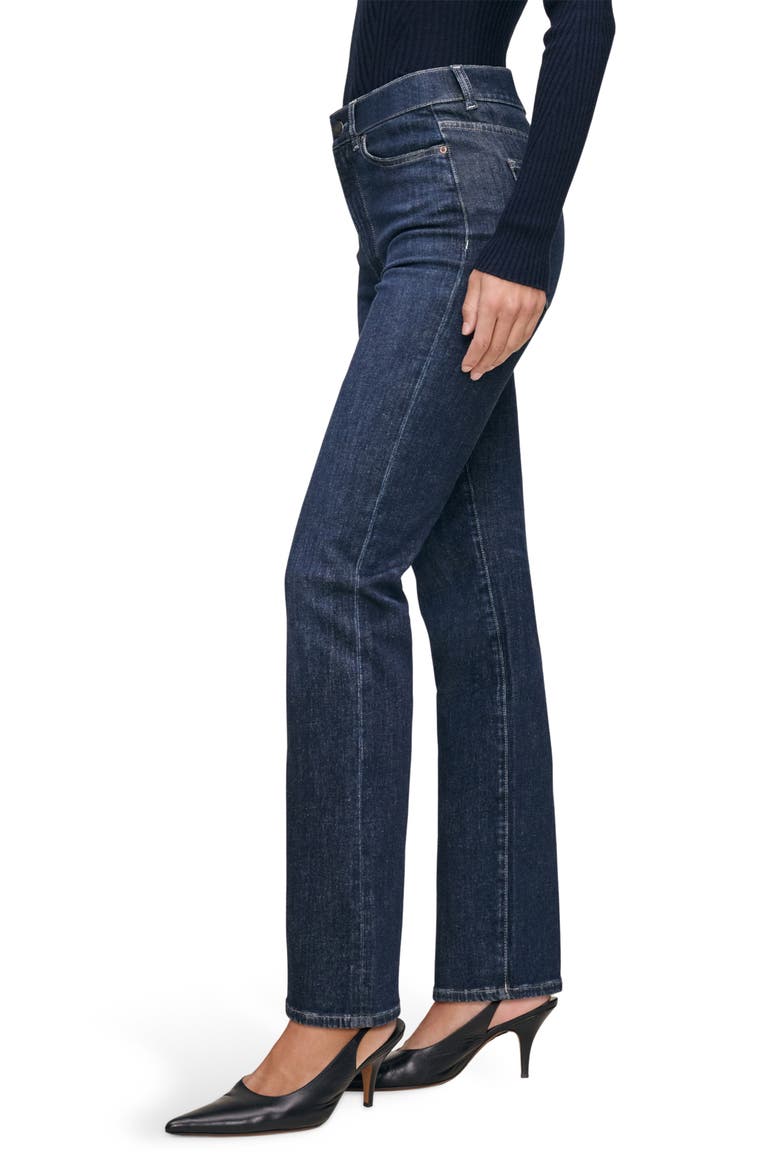 Halle Straight Instasculpt™ High Rise Jeans, Alternate, color, CRESCENT HARBOR
