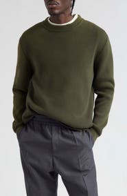 Golden Goose Distressed Cotton Blend Sweater