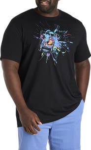 Robert Graham DXL Big & Tall Neon Cocktail Graphic Tee