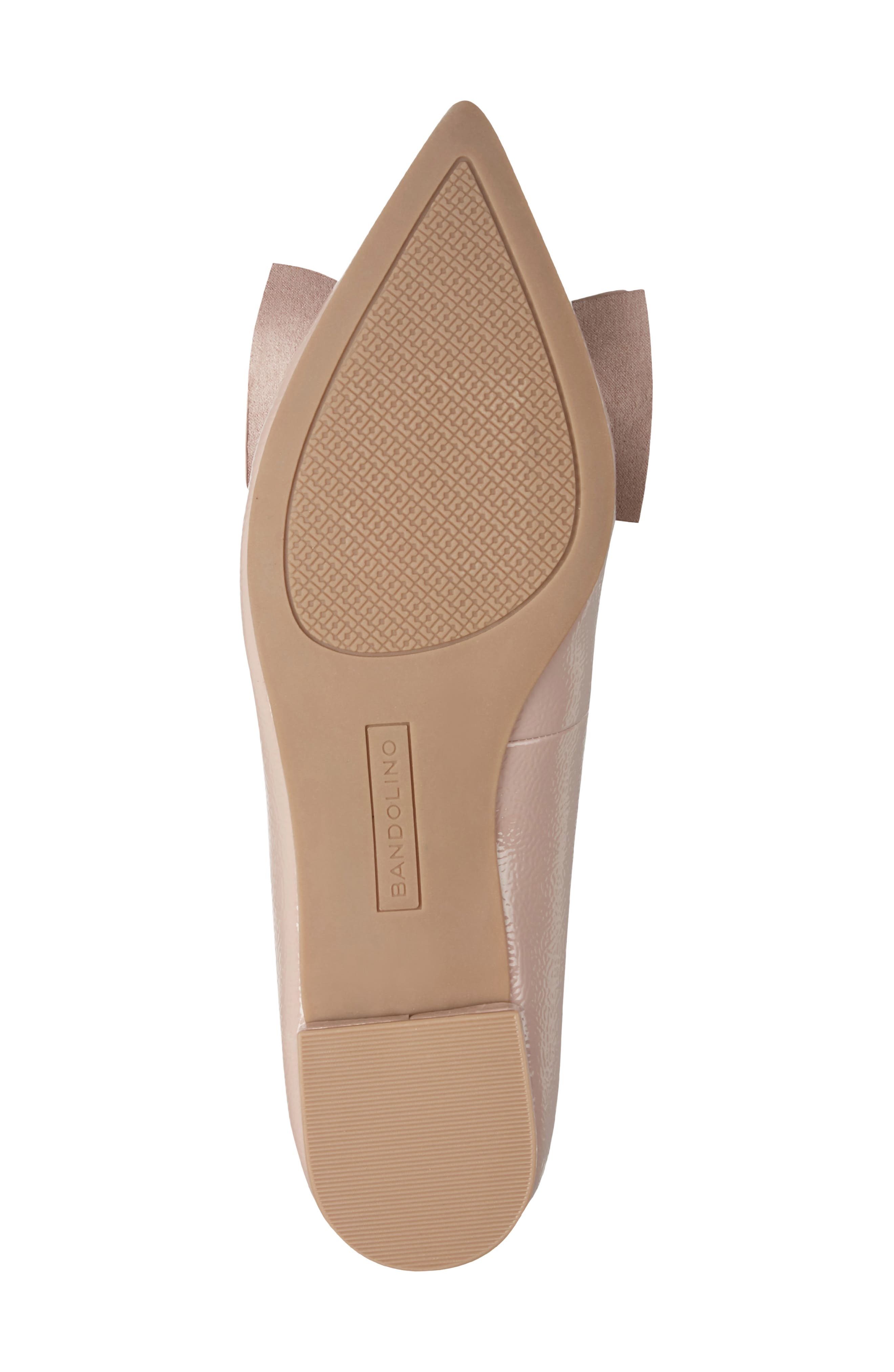 Alicce Faux Leather Pointed Toe Flat, Alternate, color, LIGHT PINK