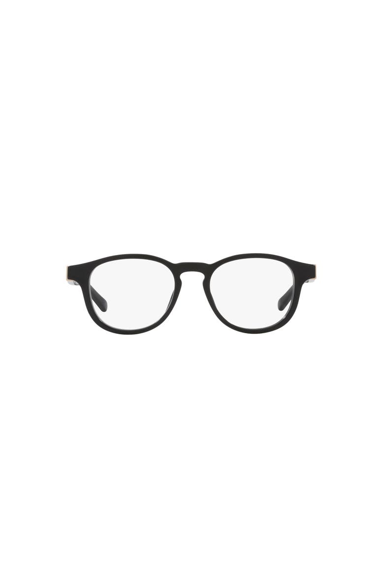 49mm Round optical glasses, Alternate, color, Black