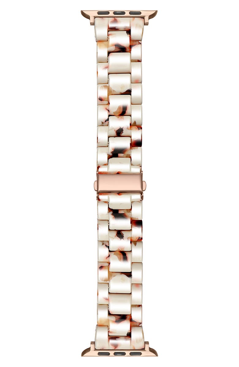 Posh Tech Claire Resin Link Apple Watch<sup>®</sup> Watchband, Alternate, color, 