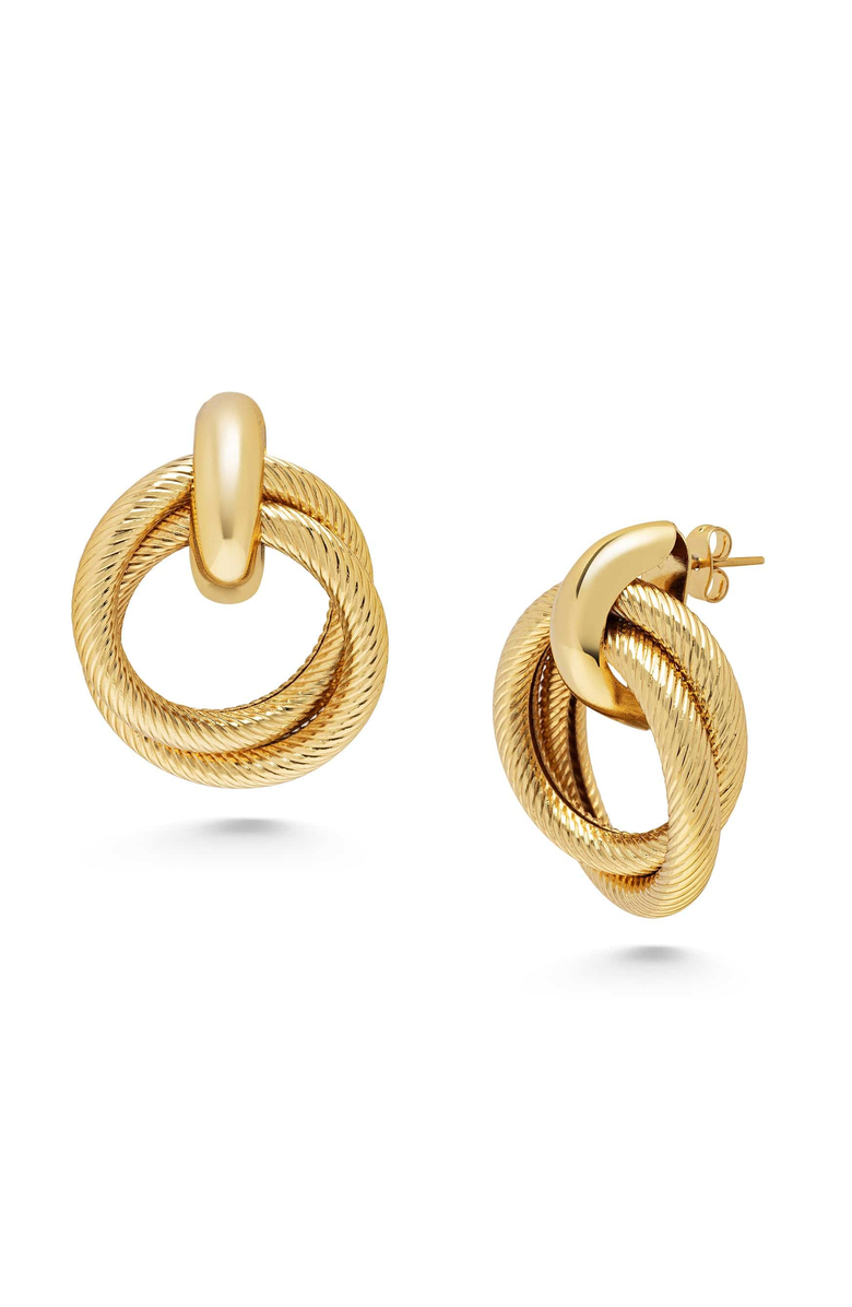 Nialaya Double Hoop Earrings, Main, color,