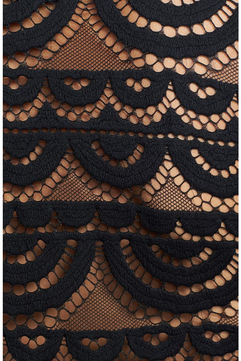 Noah Bell Sleeve Cover-Up, Alternate, color, BLACK