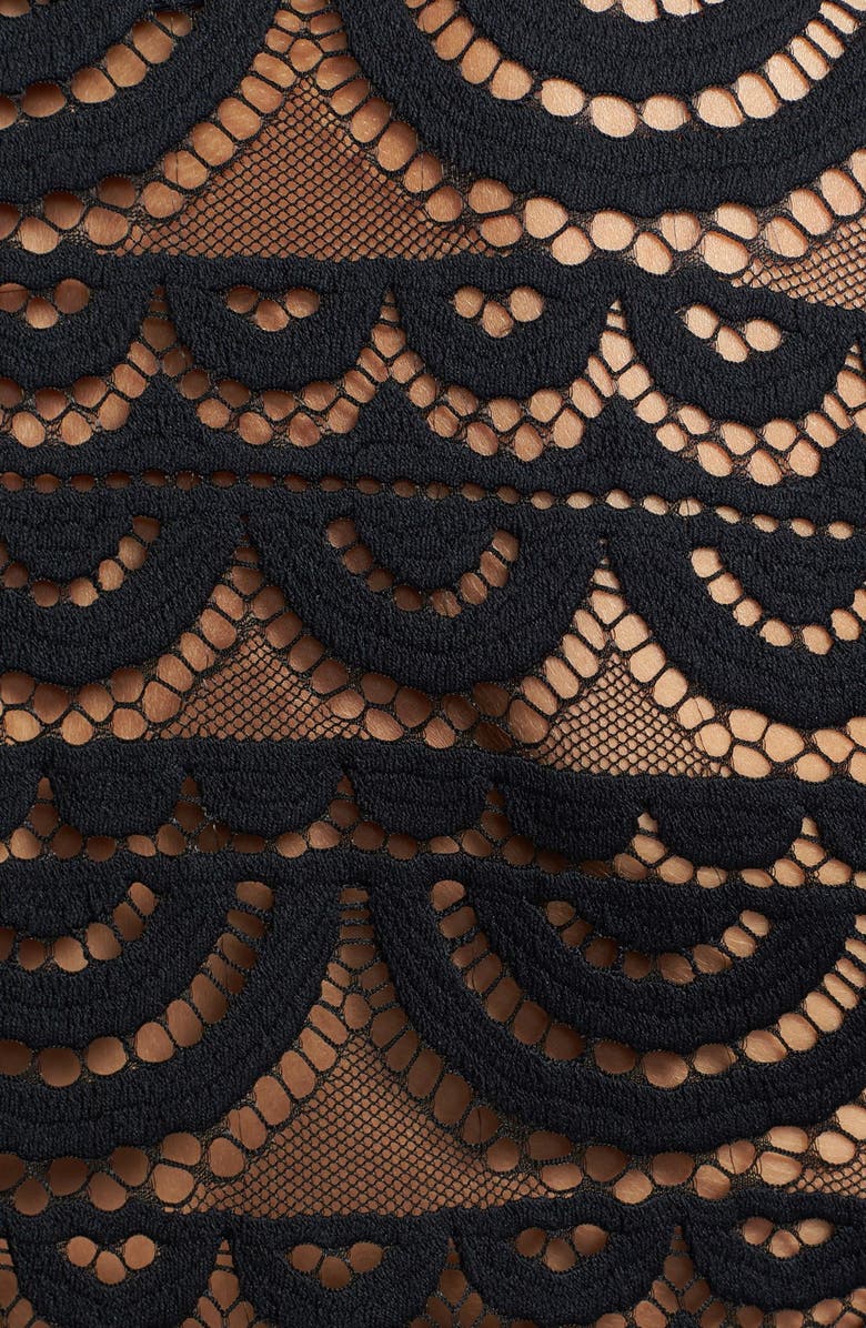 PQ SWIM Noah Bell Sleeve Cover-Up, Alternate, color, Black