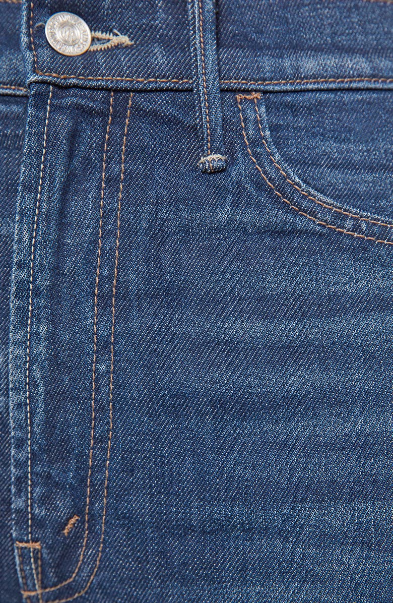 MOTHER The Hustler Fray Ankle Bootcut Jeans, Alternate, color, Kicks And Riffs