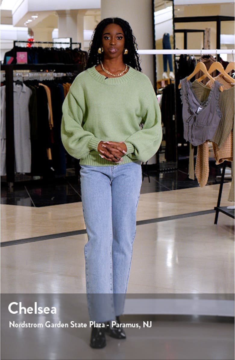 Harmony Balloon Sleeve Sweater, sales video thumbnail