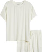 Nordstrom Moonlight Eco Easy Rib Short Pajamas