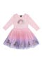 Kids' Rainbow Unicorn Tutu Dress