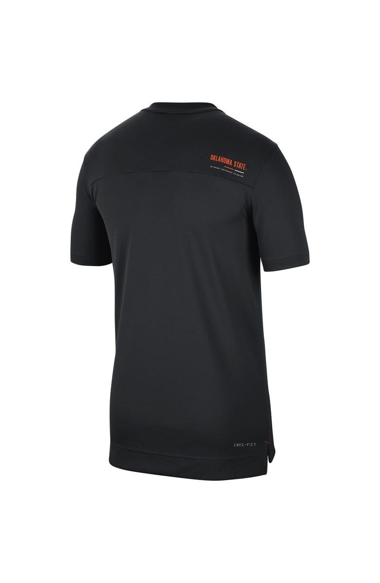 Nike Men's Nike Black Oklahoma State Cowboys 2022 Coaches UV Performance T-Shirt, Alternate, color, 