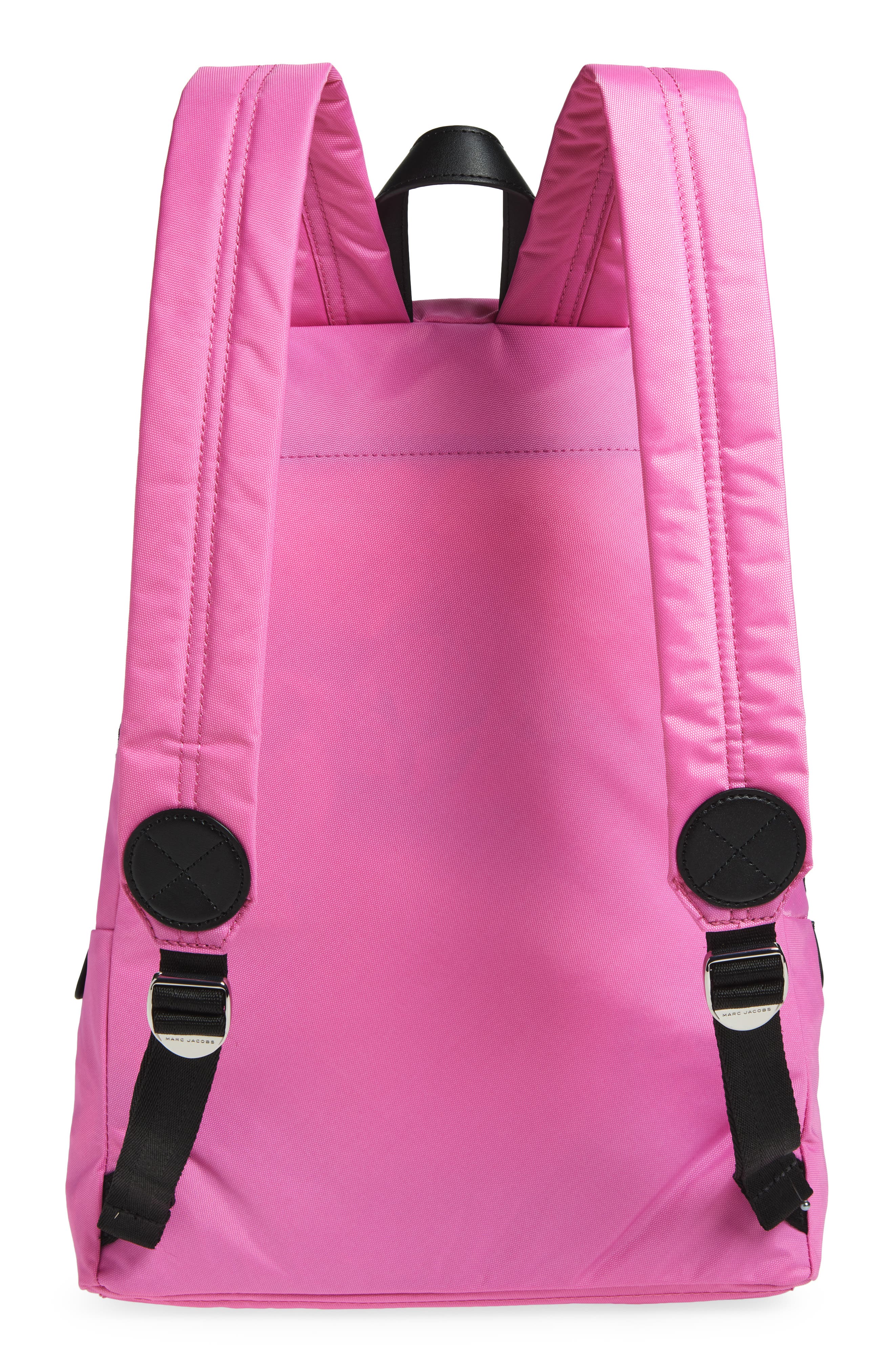 Marc Jacobs The Biker Nylon Large Backpack, Alternate, color, 