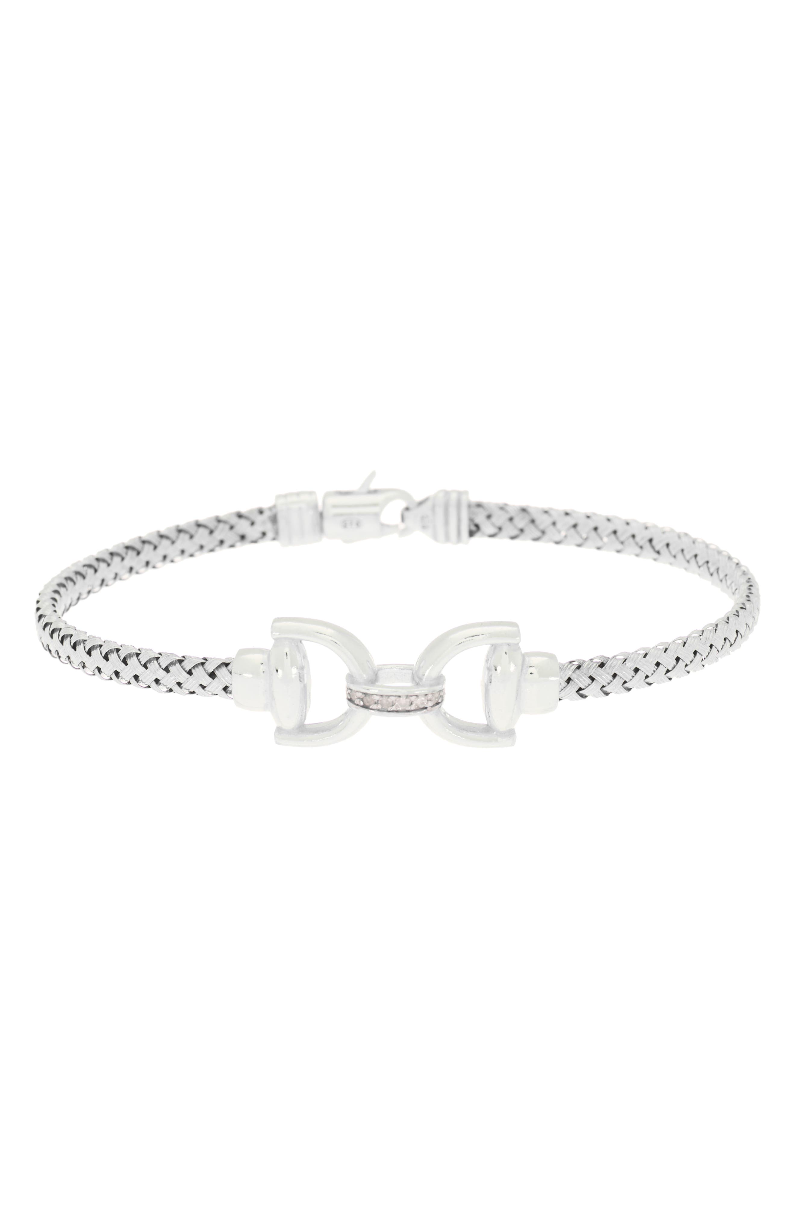 MESHMERISE Diamond Bangle Bracelet - 0.06ct.