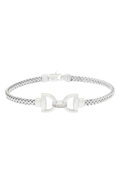 Diamond Bangle Bracelet - 0.06ct.
