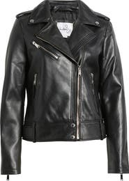 Sam Edelman Lambskin Moto Jacket