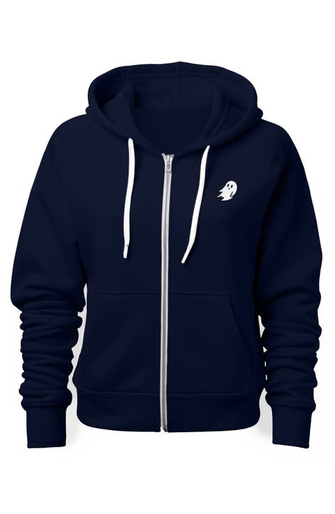 Ghost Zip Hoodie