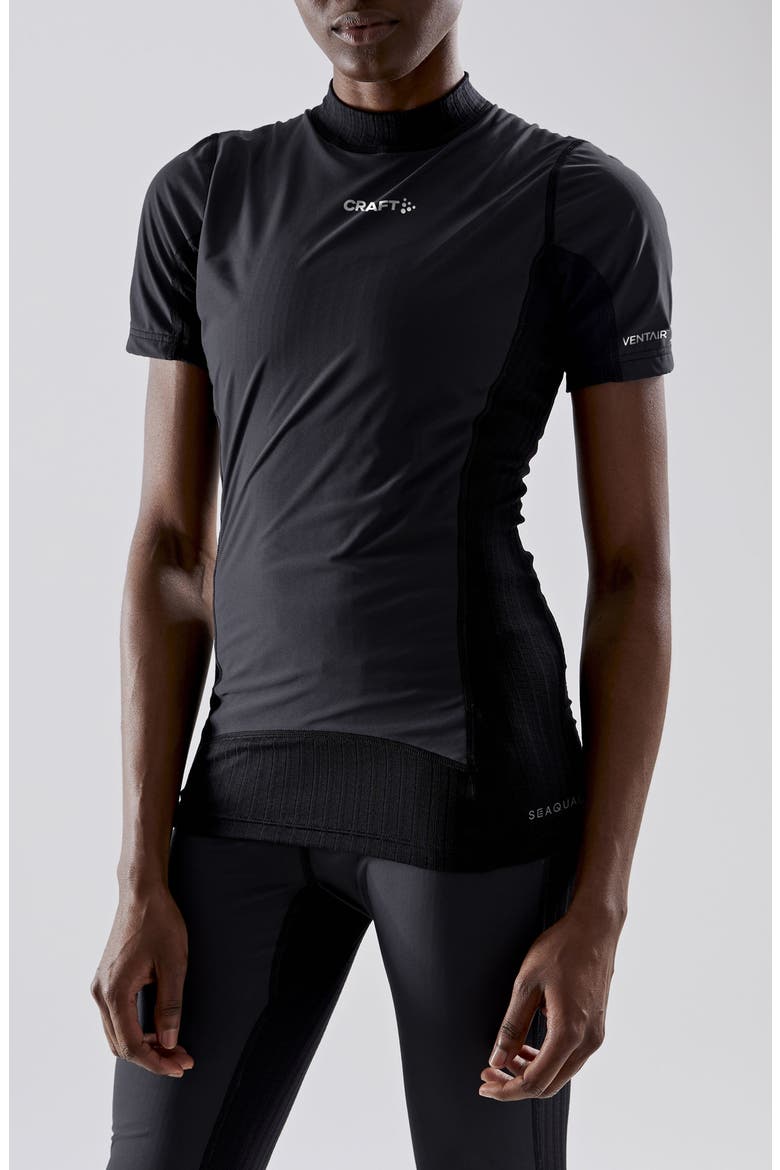 Active Extreme X Wind T-Shirt, Main, color, BLACK/ GRANITE