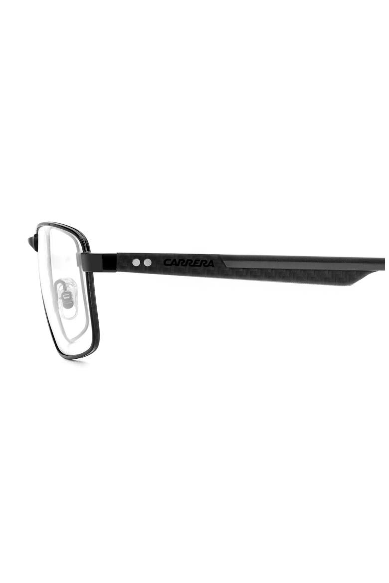 57mm Rectangular Optical Glasses, Alternate, color, BLACK GREY