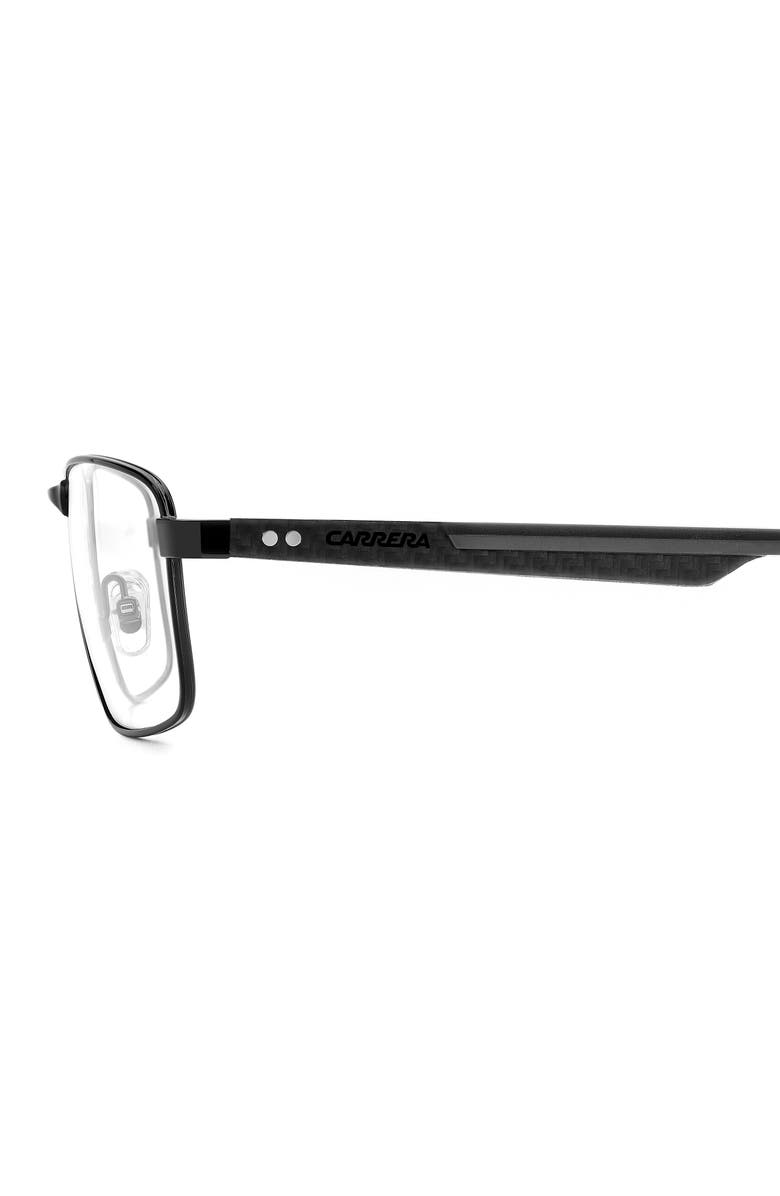 Carrera Eyewear 57mm Rectangular Optical Glasses, Alternate, color, 