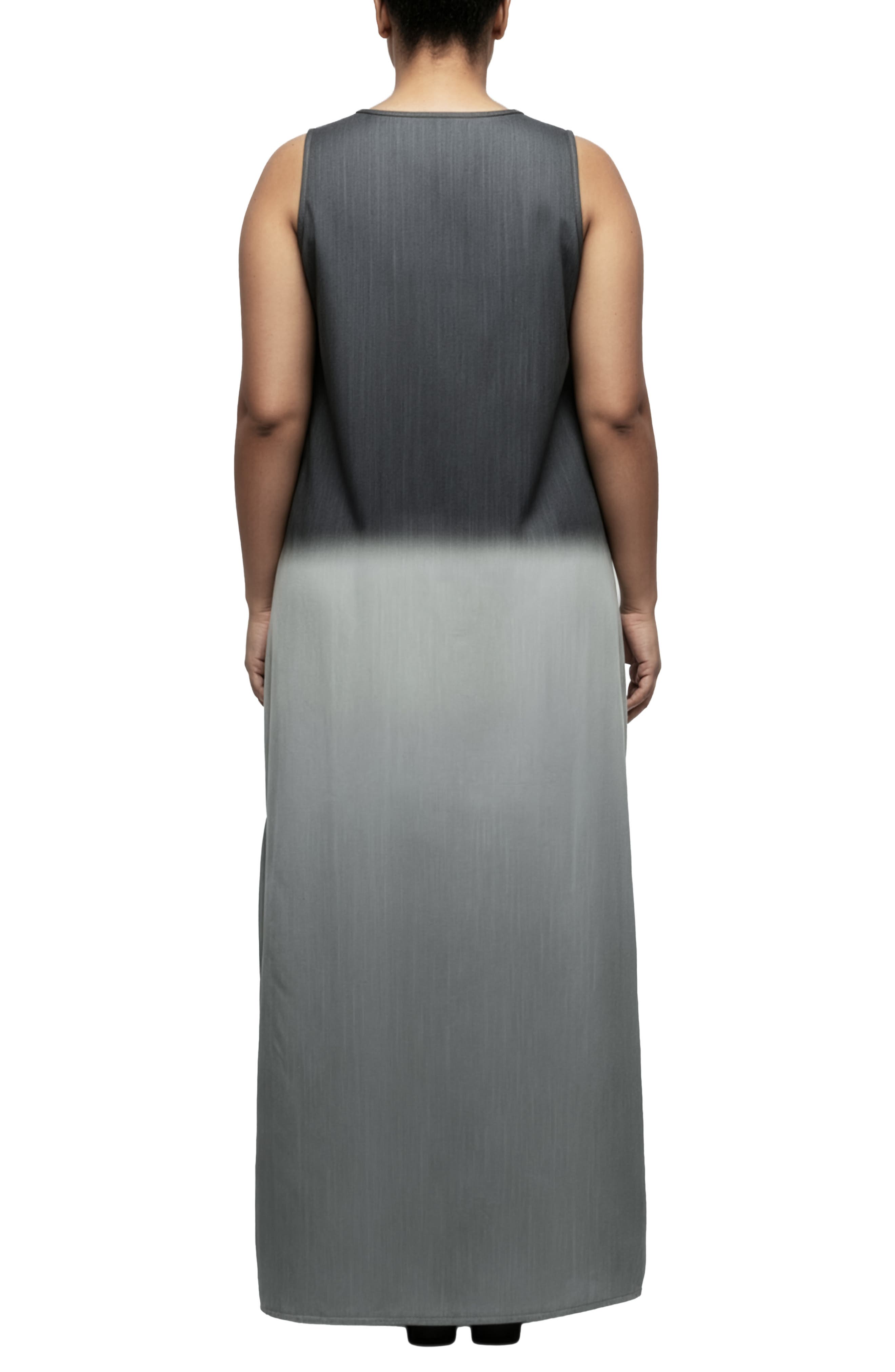 Ombre Dip Dye Sleeveless Maxi Dress - image 2