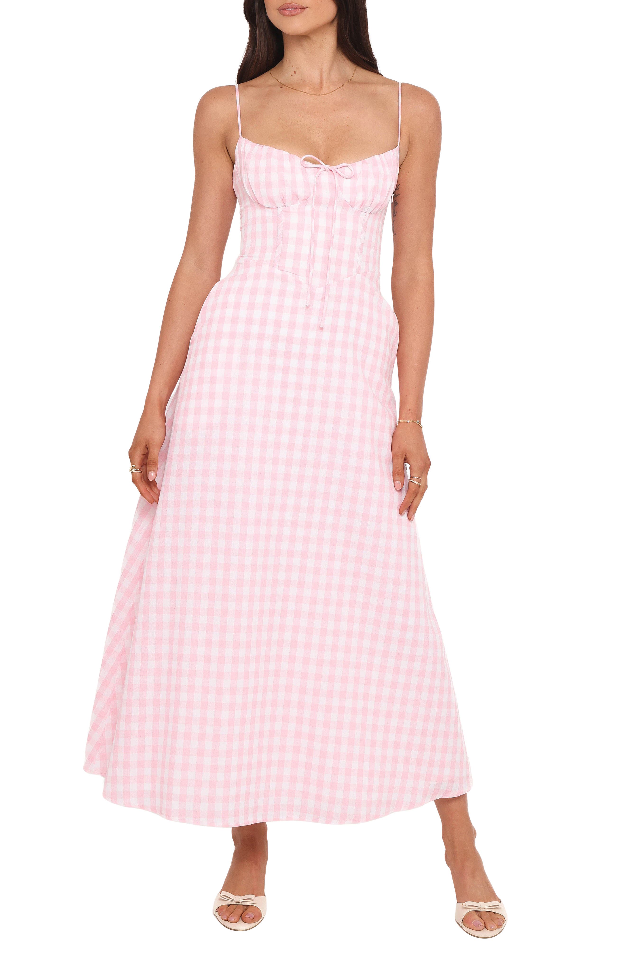 selected PINK GINGHAM