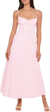 Petal & Pup Tilbury Gingham Maxi Dress
