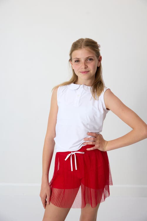 Courtside Kids Girls Pleated Skort