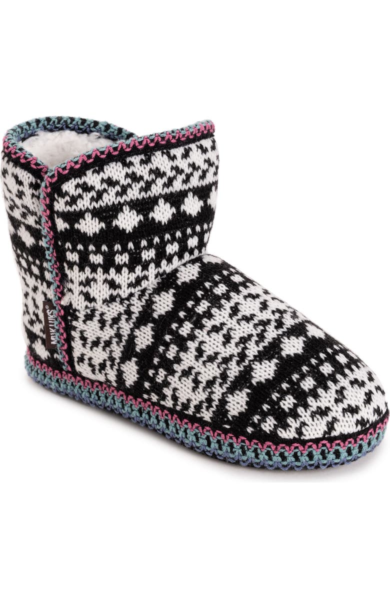 MUK LUKS Leigh Bootie Slipper, Main, color,