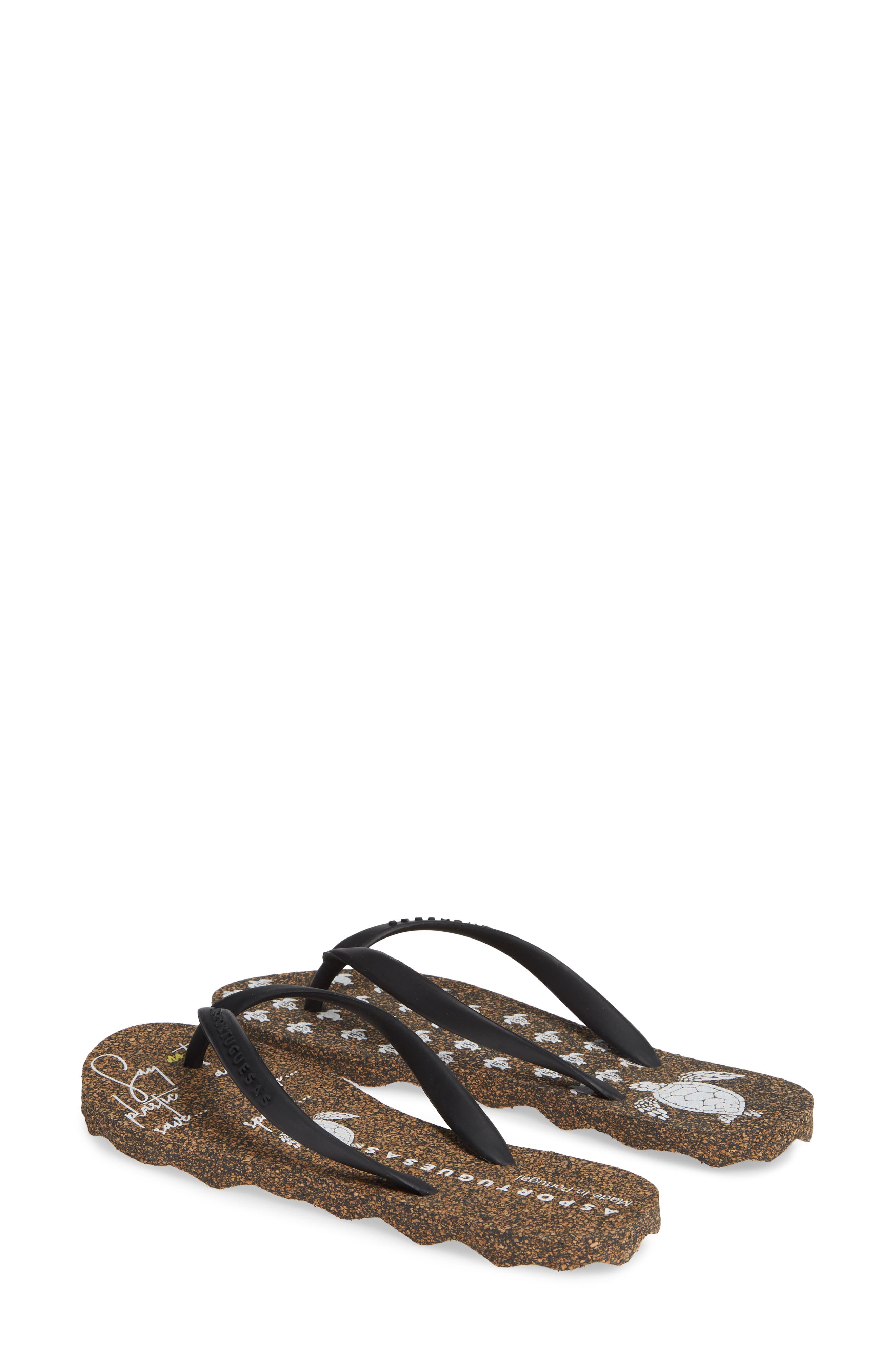 Asportuguesas by Fly London Turtle Flip Flop, Alternate, color, 
