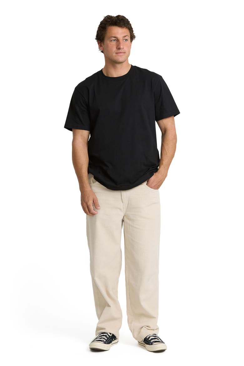 Garage Loose Fit Cotton Corduroy 5-Pocket Pants, Alternate, color, OATMEAL