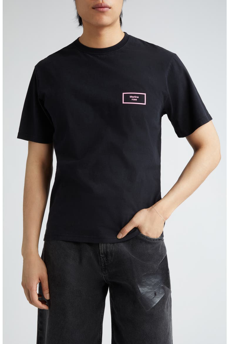 Classic Logo Cotton T-Shirt, Main, color, BLACK PIGMENT DYE/ BOX LOGO