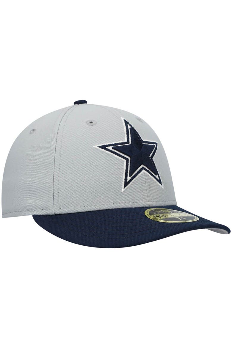 Men's New Era Silver Dallas Cowboys 59FIFTY Fitted Hat, Alternate, color, Silver