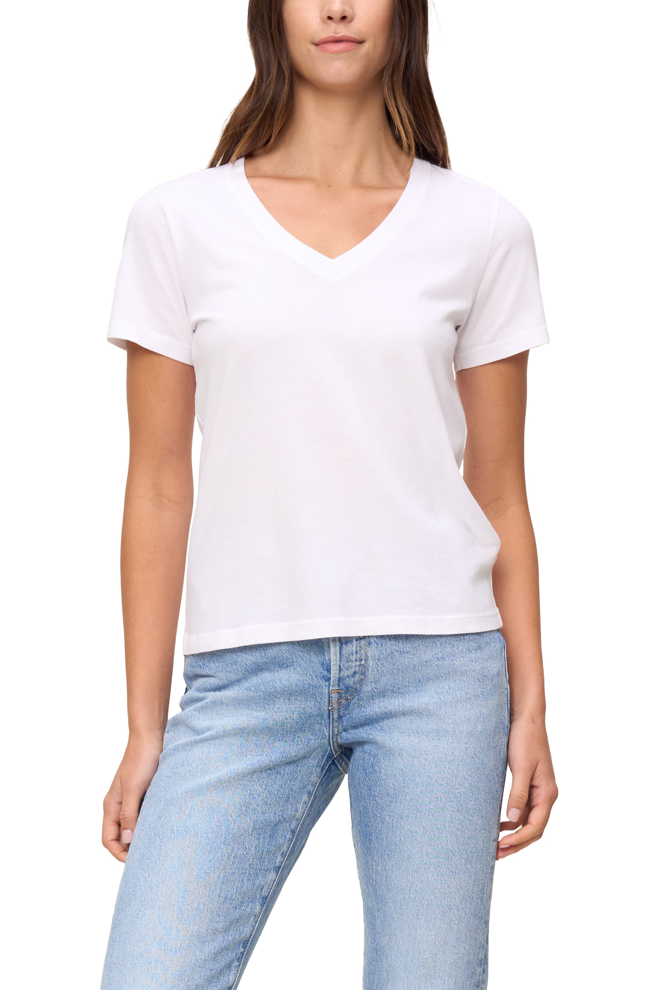 The Organic Cotton V-Neck Tee - image 3