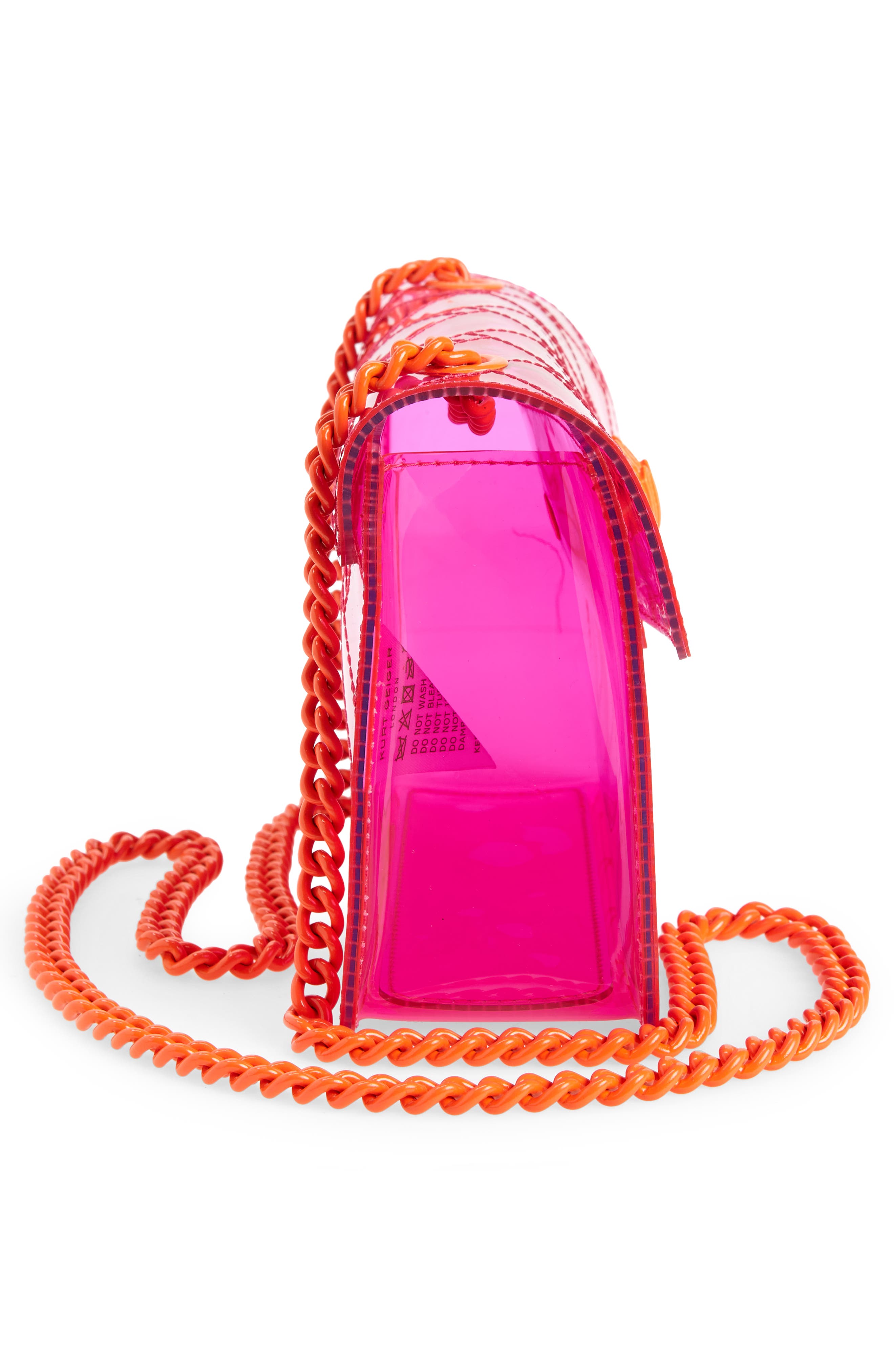 Kurt Geiger London Kensington Vinyl Crossbody Bag, Alternate, color, 