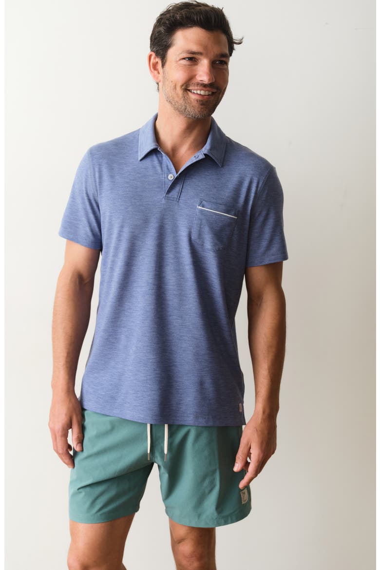 Air Pocket Polo, Alternate, color, COASTAL FJORD