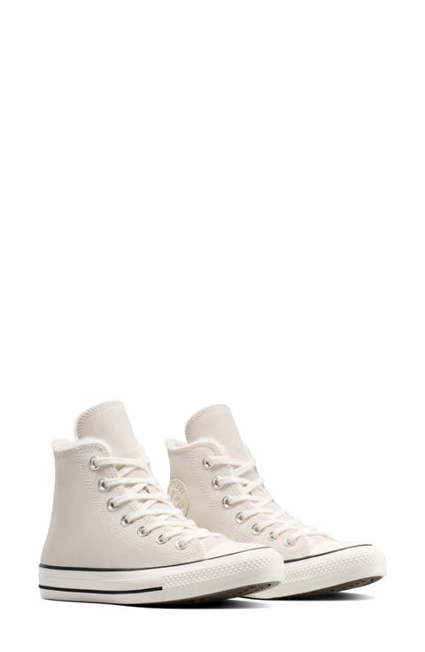 Chuck Taylor® All Star® Faux Fur Lined High Top Sneaker (Women)